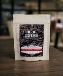 Infusión de Cáscara de Café<br>con Anís, Canela y Manzanilla